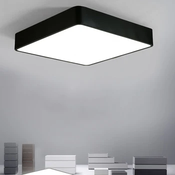 

Modern LED Ceiling Lamp 18W Square 30x30cm Energy Saving for Home Bedroom Living Room JDH99