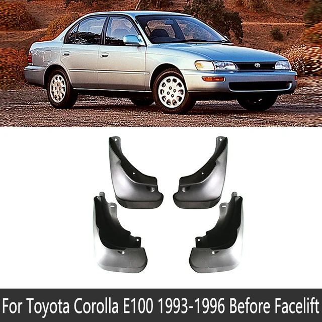 Для Toyota Corolla Altis E90 E100 E120 E130 E140 E170 1988~ Автомобильные Брызговики передние задние брызговики крыло брызговики - Название цвета: E100 1993-1996