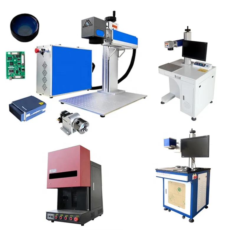 2021 New Machine For Stainless Steel Brass Aluminum Fiber Laser Marking 20w 30W 50W 70W Metal Engraving |