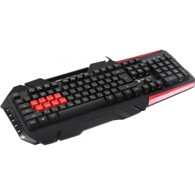 Клавиатура A4 Bloody B3590R механическая черный/серый USB for gamer LED