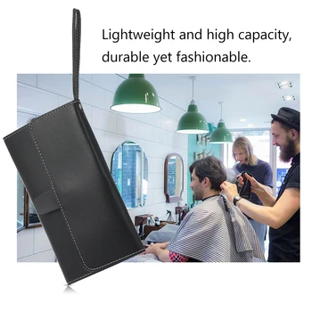 

Hairdressing Tool Roll Bag Traveling Scissor Bag Salon Scissor Roll Bag Portable Carry Bag Hairdresser Salon Styling Tools