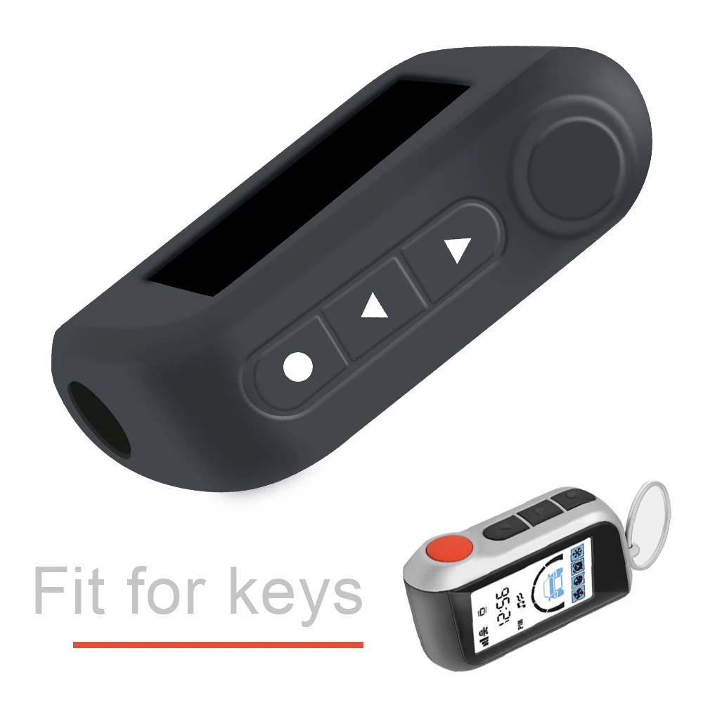 Silicone Case Alarm Key Cover Car Key Case for Starline A93 A63 A36 A39 A66 A96