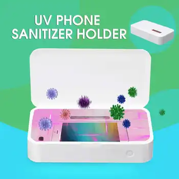

Cleaner Dental Care phone USB Personal Disinfection Sterilization Box UV Toothbrush Sanitizer Holder Portable Sterilization Box