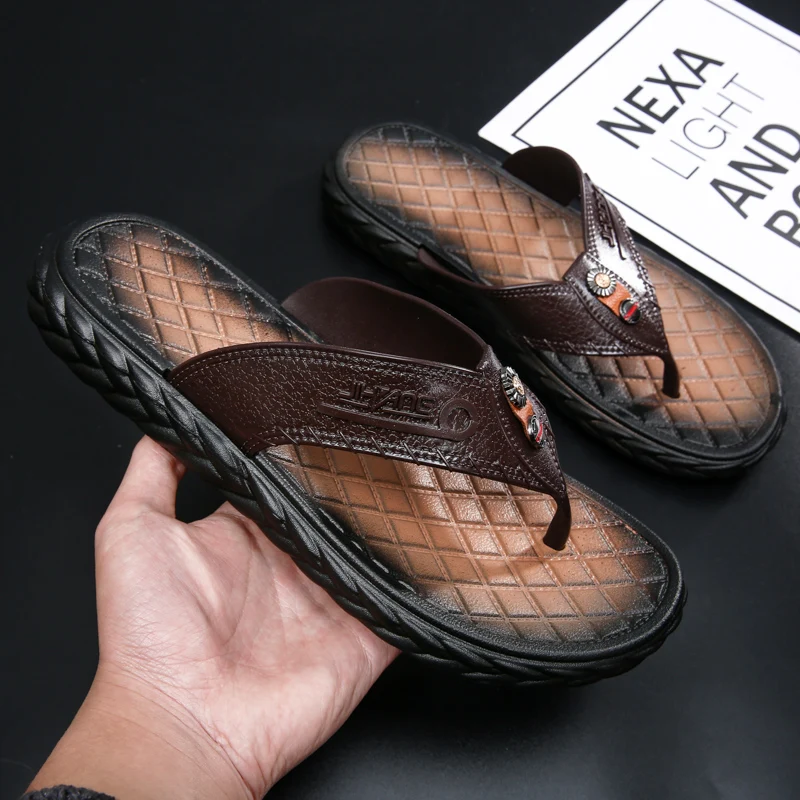 nexa men's tan sandals