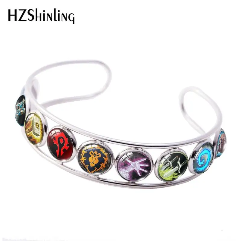 2019 New World Of Warcraft Cuff Bracelet Wow Demon Warcraft Bracelets