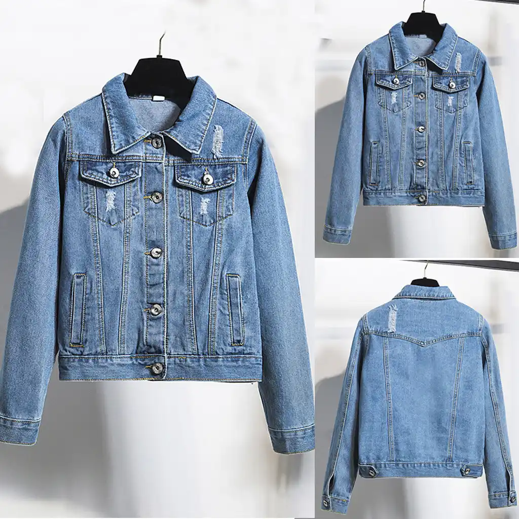 denim coat womens