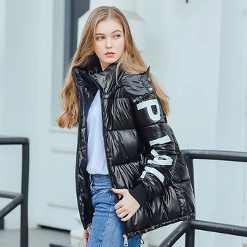 

Nicesnowl new Fashion Winter Coat Women Jackets Thick Down Parkas Fur Hooded Cotton Long Coats Warm Windbreaker Female Outwear