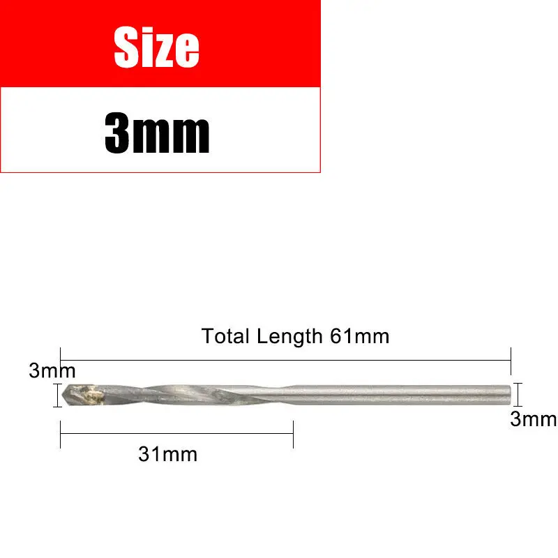 Карбид вольфрама наконечник сверло TCT Замена для нержавеющей стали железа