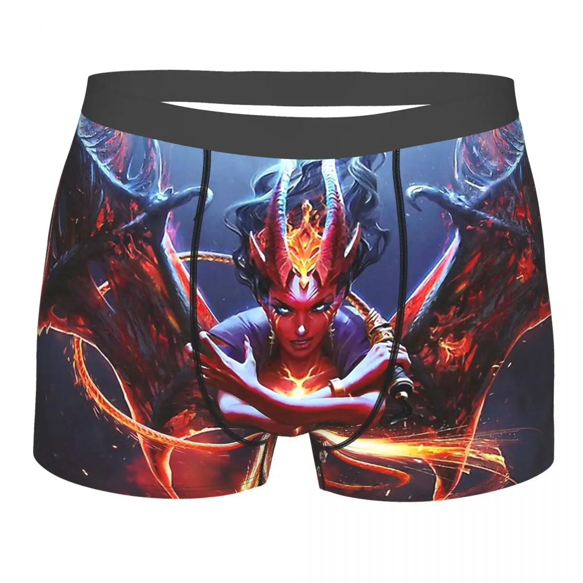 DOTA Multiplayer Online Battle Arena Game Pain Arcana Underpants Breathbale Panties Man Underwear Ventilate Shorts Boxer Briefs [fila]online jersey shorts