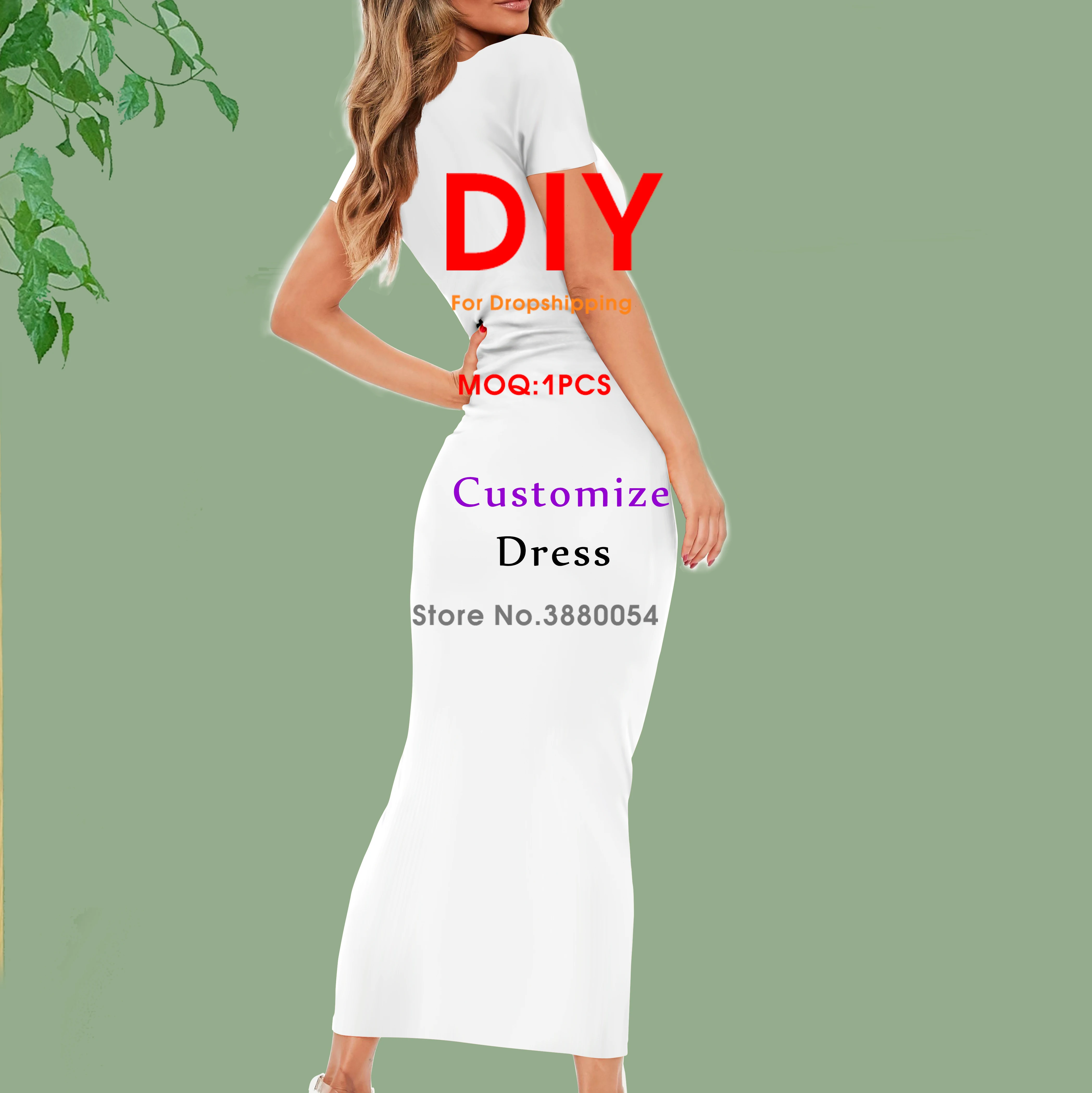 Noisydesigns Vestido Feminino Elegante Verde Boho Flor Impressão Vermelha 2022 Senhora Sexy Manga Curta Branco Férias Praia Bodycody Ropa 3 Computers & Electronics