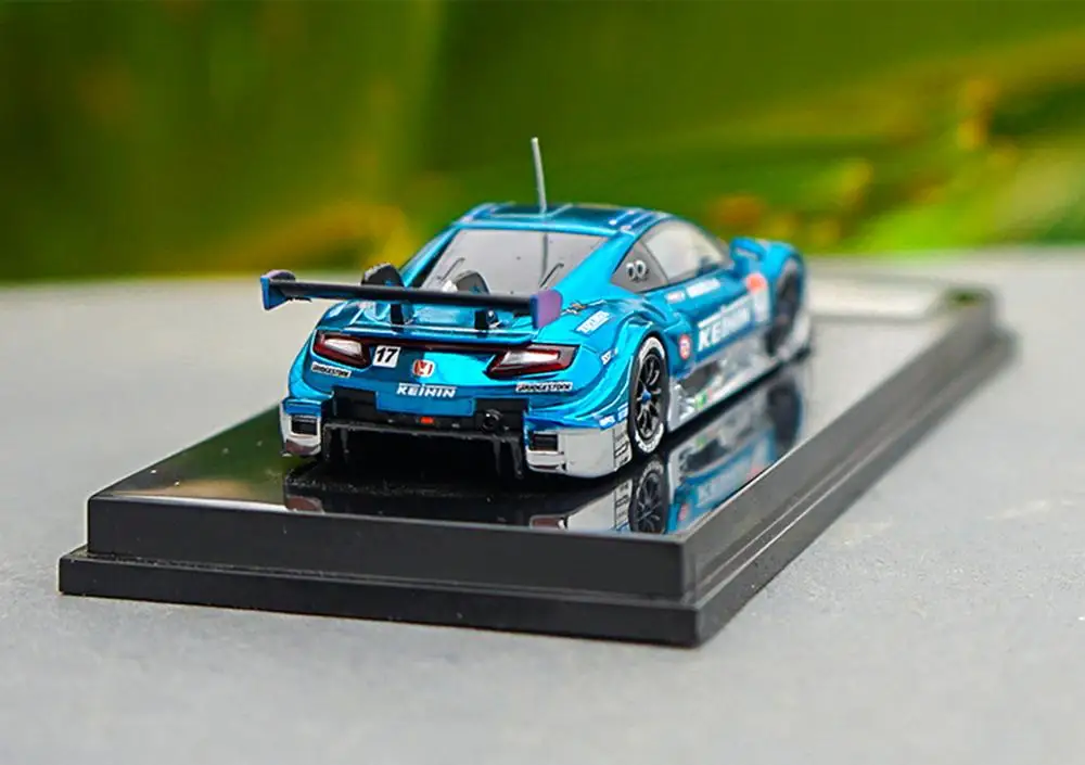 1/64 Honda NSX CONCEPT-GT GT500 Гоночная машина#17 литая модель автомобиля коллекционная игрушка