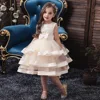 Baby Girls Flower Kids Dress for Girls Lace Cake Tutu Party Princess Dress Girl 2 4 6 7 8 10 Yrs Birthday Party Event Prom Dress ► Photo 3/6
