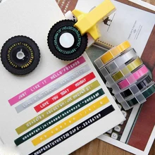 Печать тиснение офисный пластиковый ручной 3D принтер для тиснения этикеток ручная маркировочная машина штрих-код машина портативная скульптура