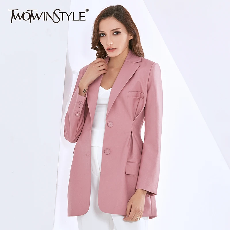 Женское платье-туника TWOTWINSTYLE черное повседневное однотонное платье с длинным