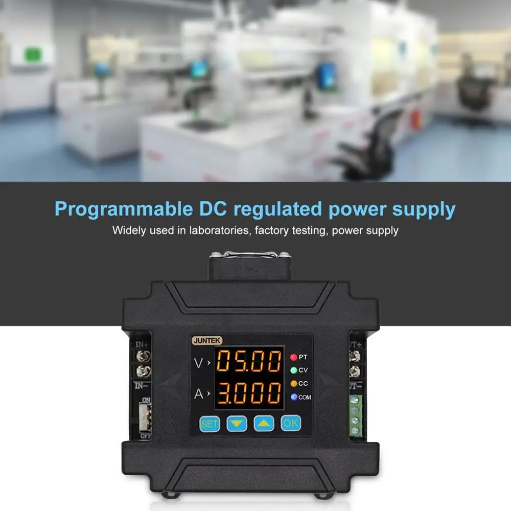 DPM8605-485RF программируемое цифровое управление связью Регулируемый постоянного тока постоянного напряжения питания с пультом дистанционного управления