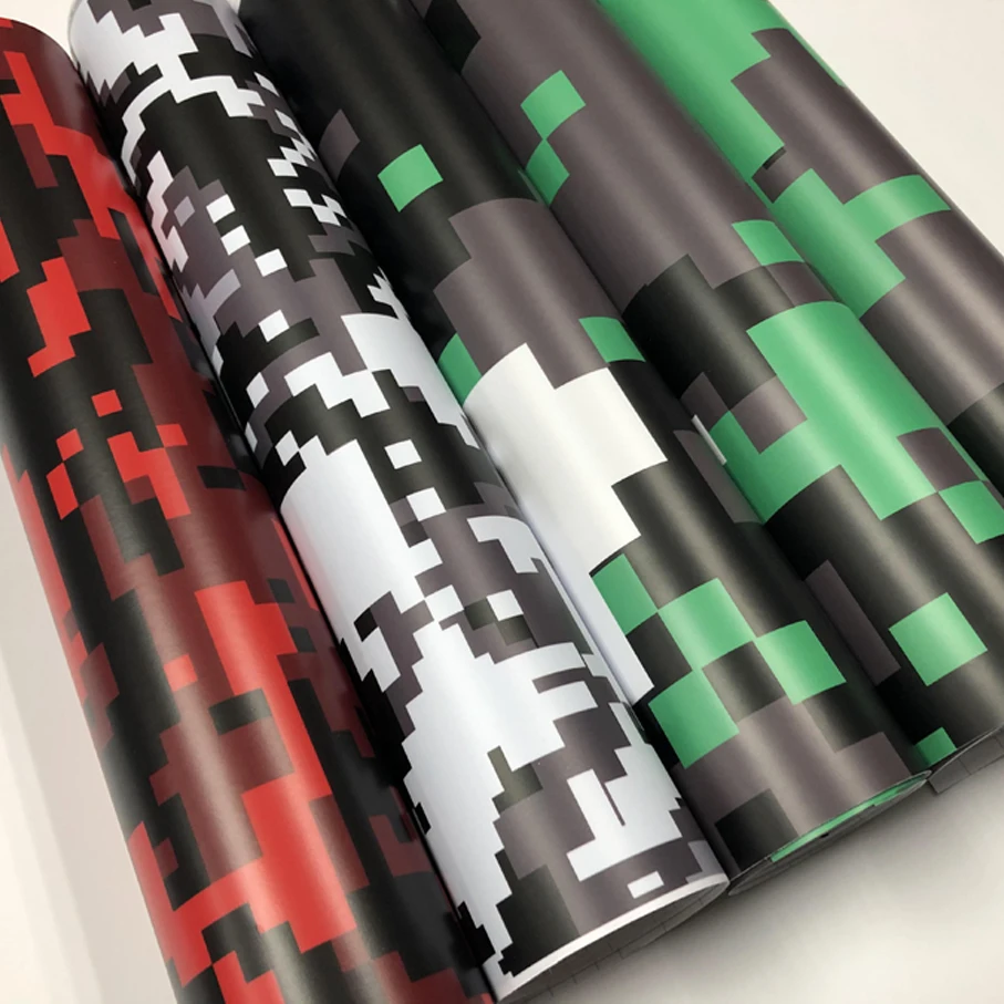 

20 Вт, 30 Вт, 40/50 см * 152 см цифровой камуфляж винил Camo настоящее дерево пленка клея Стикеры для автомобилей упаковочная машина для укладки Мотоцикл Скутер