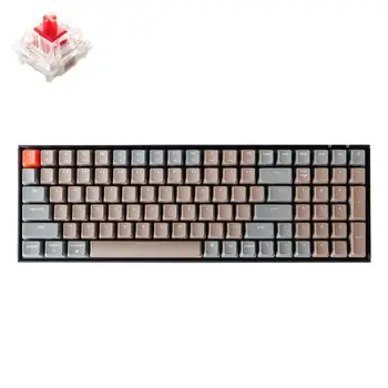 

Keychron K4 D Bluetooth Wireless Mechanical Keyboard w/ White LED Backlight/Gateron Switch/Wired USB Gaming Keyboard