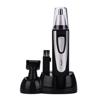 

2 In 1 Painless Nose Ear Hair Trimmer Facial Sideburn Hair Clipper Battery-Operated Electric Shaving Cutting Hair Removal 50