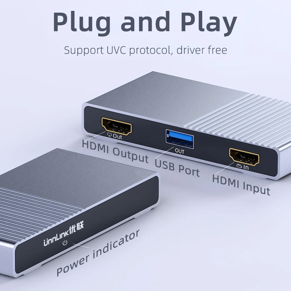 USB3.0 карта захвата игры видео Захват FHD 1080P @ 60 Гц запись в прямом эфире для ПК