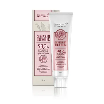 

Toothpaste Siberian Wellness 411377 toothpaste for oral care mouth teeth whitening to Restore and upgrade the Siberian wild rose