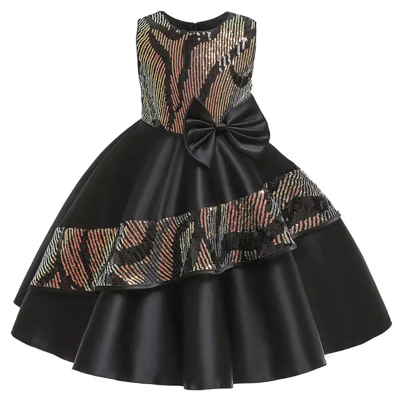 kids silk gown