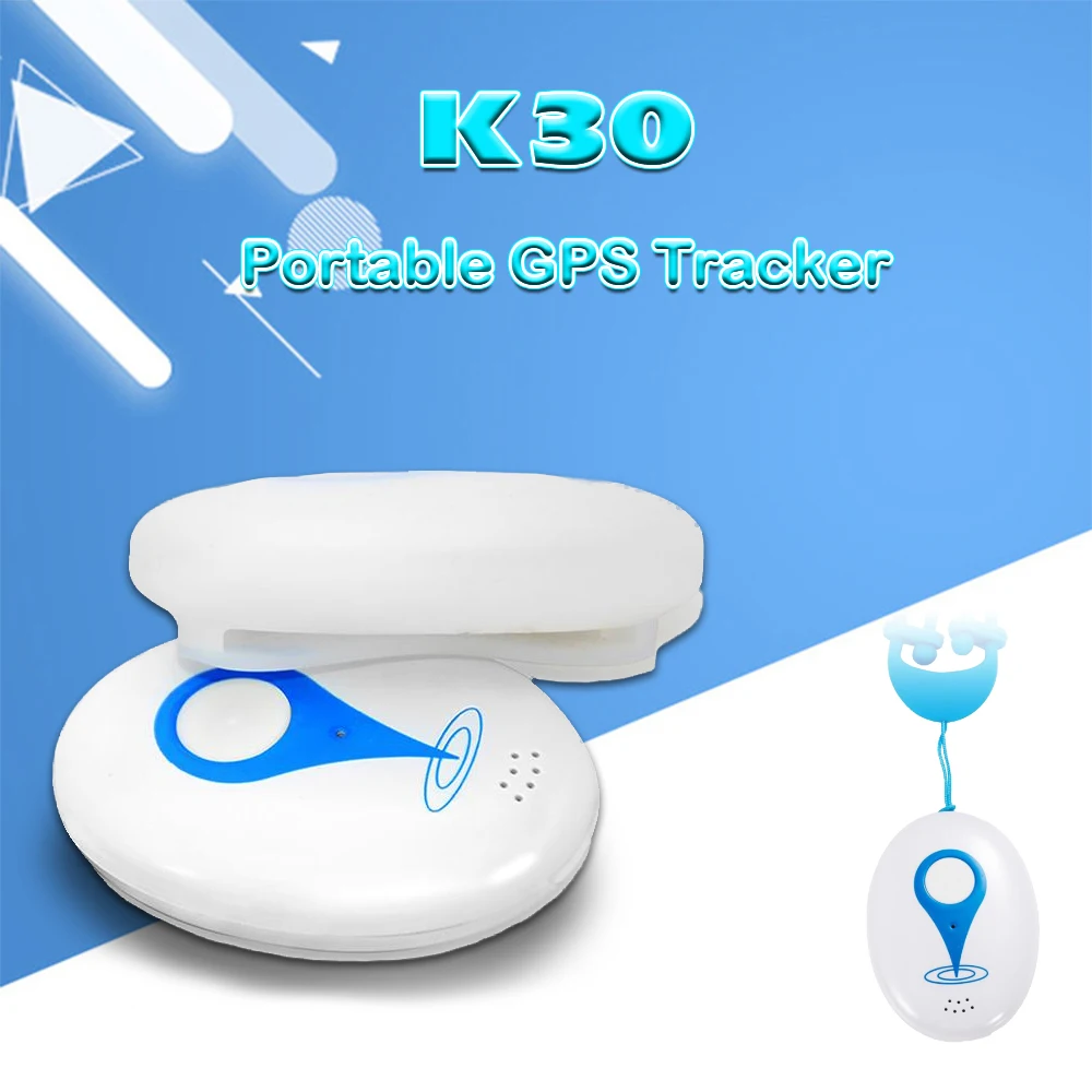 Мини gps трекер для детей K30 компактный с трекером|GPS-трекеры| |