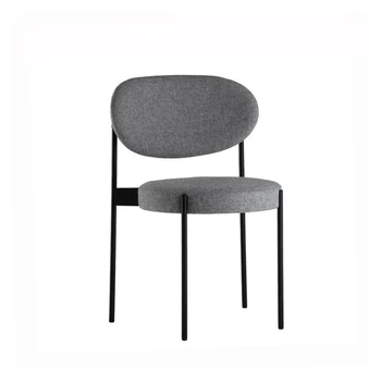 

Nordic Metal Dining Chair Home Modern Simple Back Chair Leisure Creative Fashion Cafe Restaurant Hotel Chair