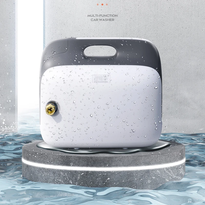 220V Portable Car Washer Machine High Pressure Water Pump With Water Gun Car Wash High Power Home Automatic Washing Machine