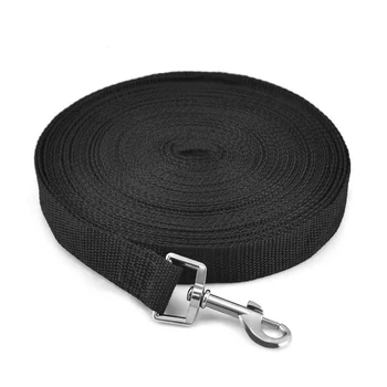 

10m*2.5cm Long Dog Puppy Pet Puppy Training Obedience Lead Leash (Black)