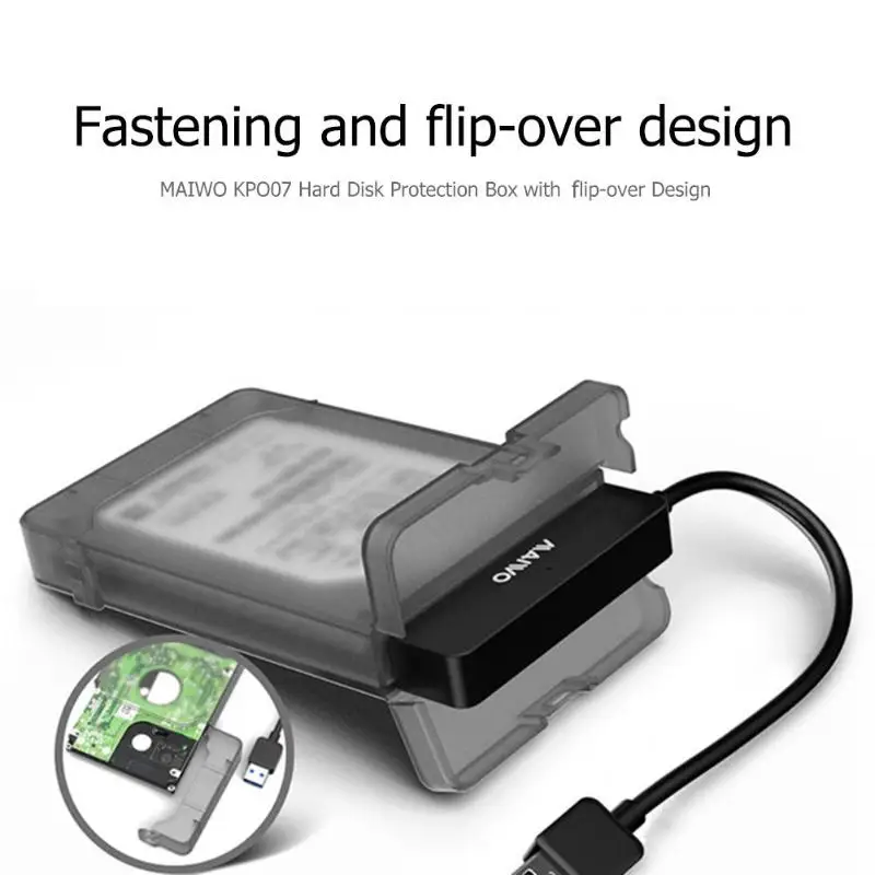 MAIWO KP007 External Hard Disk Pouch Case SATA Bag Protector for 2.5 inch HDD SSD Hard Disk Storage/Protection 9.5 mm/0.37 inch MAIWO KP007 External Hard Disk Pouch Case SATA Bag Protector for 2.5 inch HDD SSD Hard Disk Storage/Protection 9.5 mm/0.37 inch