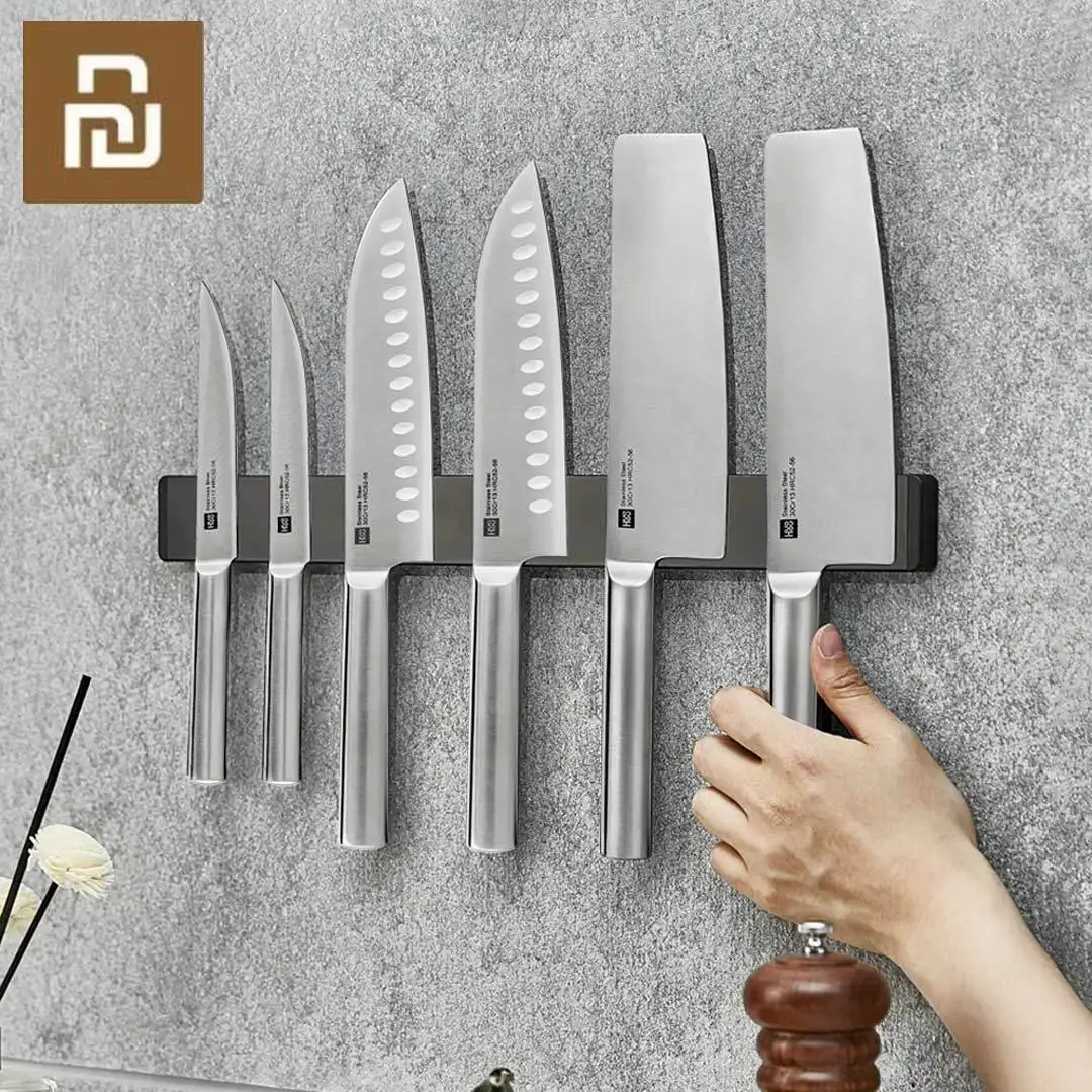  Магнитный держатель для ножей Xiaomi Huohou, из нержавеющей стали 430 