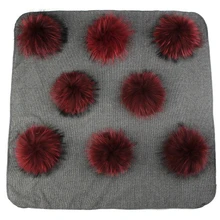 Теплые хлопковые пеленки для новорожденных и детей постарше, одноцветное одеяло для сна с помпоном из натурального меха, постельные пеленки