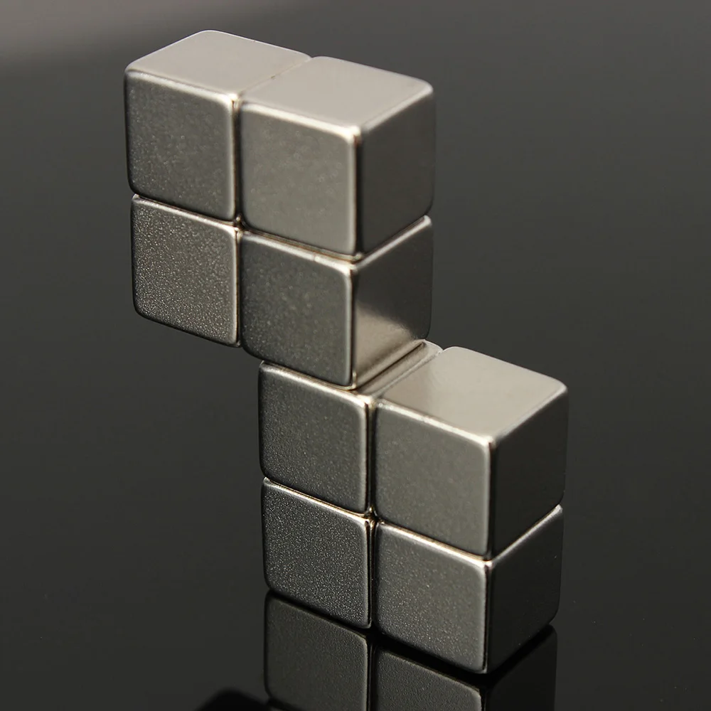 1 шт. N50 10x10x10 мм Редкоземельные неодимовые сильные магниты для DIY проектов