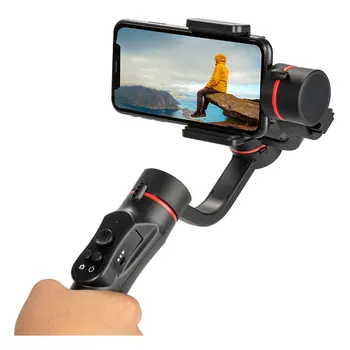 

H2 3 Axis USB Charging Video Record Support Universal Adjustable Direction Handheld Gimbal Smartphone Stabilizer Vlog Live