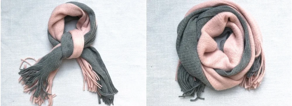 Кашемировый женский шарф зимняя теплая шаль Foulard Femme Пашмина шерсть палантин голова шеи длинный зимний шарф женский для женщин