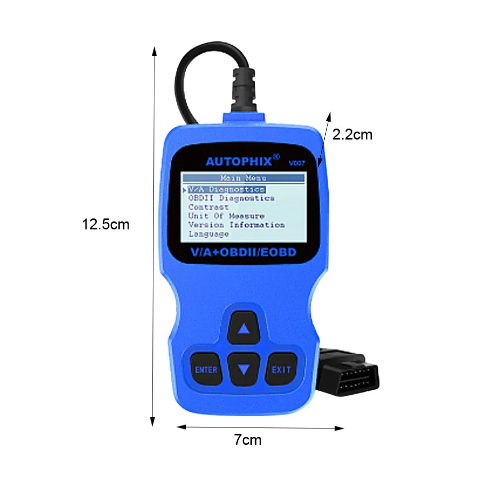 Считыватель кодов тормозных колодок проверка OBD2 масло сканера сброс диагностический инструмент очистка автомобиля Автомобильная Трансмиссия двигатель ЖК-дисплей
