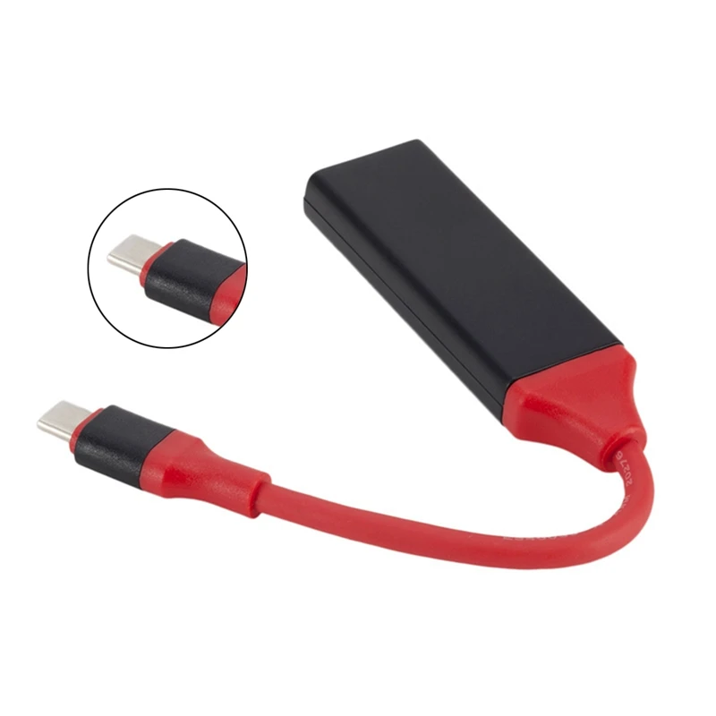 Тип C к HDMI HDTV Кабель USB 3 1 адаптер для samsung S8 Macbook huawei P30|Коннекторы и разъёмы| |
