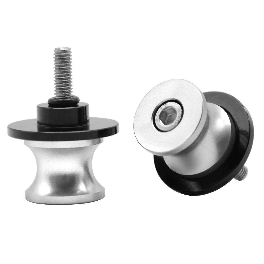 

6mm Motorcycle CNC Aluminum Accessories Moto Swingarm Sliders Spools Paddock Stand Bobbins Swing Arm Parts For Yamaha MT07 MT 07