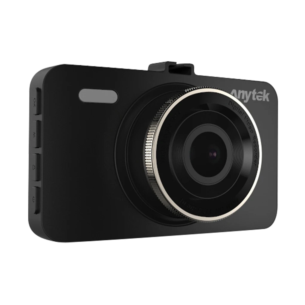 Anytek 3,0 дюймовая Автомобильная Передняя камера 1080P с углом обзора 150 градусов, g-сенсор, Автомобильный видеорегистратор, динамик, микрофон