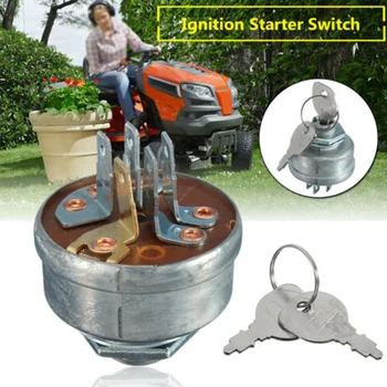 

5 Pins Tools Universal Ignition Starter Switch With Key Portable Tractor Mower Use Convenient Replacement For MTD 725 0267