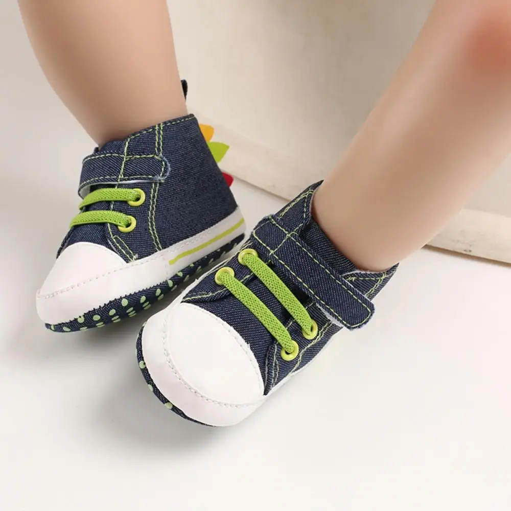 

Graffiti Newborn Baby Girl Boys Shoes Soft Shoes Dinosaur Printing Infant Toddler Soft Bottom Crib Shoes First Walker