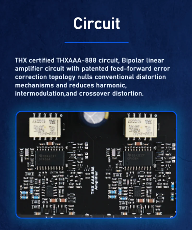SMSL SH-9 Amplifier Headphone THX AAA Technology