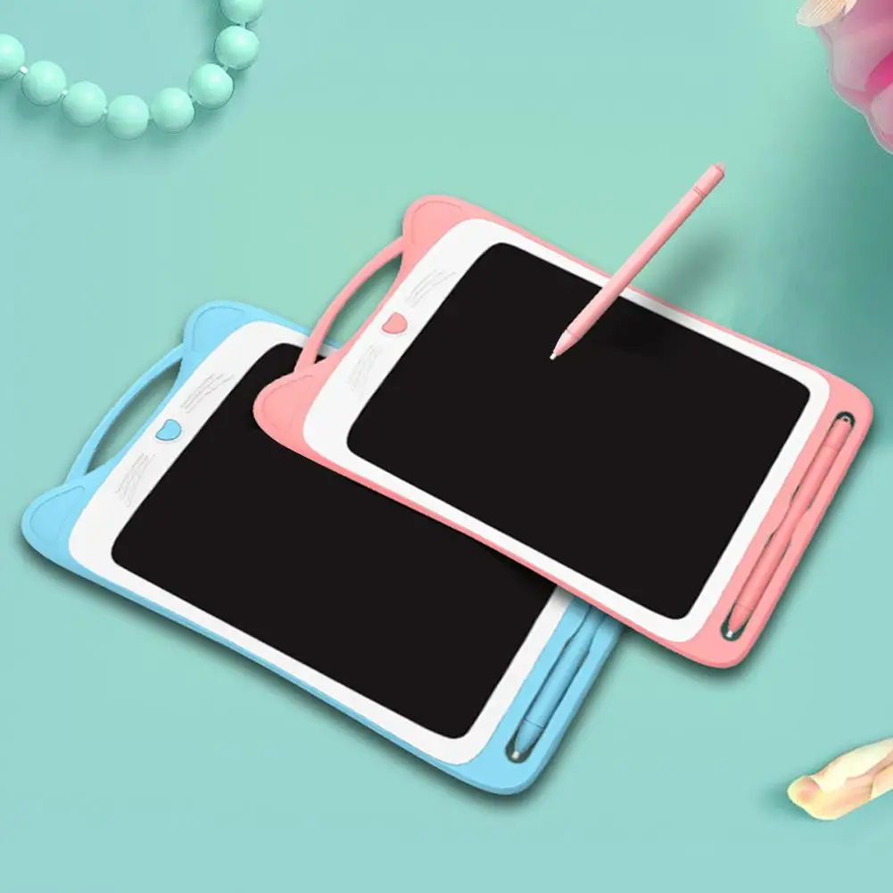 

8.5-inch LCD Writing Tablet Cute Anti-fall Waterproof Writing Board Doodle Board Drawing Pad Tablet For Kids