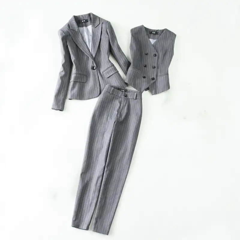 costume trois pièces femme