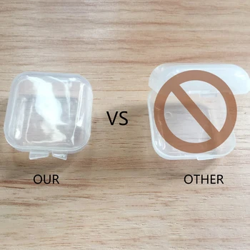 

20pcs Mini Plastic Storage Box Jewelry Bead Screw Organizer Container Case Mildewproof For Cosmetics Jewelry