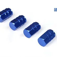 5 цветов 4 шт алюминиевый сплав автомобиль грузовик круглое колесо крышка на стержень клапана шины пылезащитный чехол черный/красный/желтый/зеленый/синий/фиолетовый 4,0