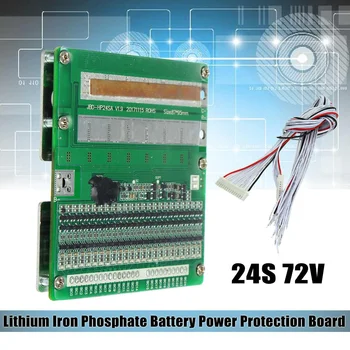 

72V 24S 50A BMS PCM Battery Protections Board for 24 seconds String LiFePO4 LimPO4 Battery Pack with Balance