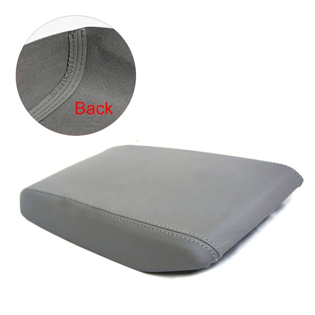Replacement For Toyota Highlander 2008-2013 Leather Center Console Box Lid Armrest Cover Skin