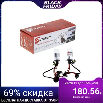 

Set of TORSO H4 / L xenon lamps, with a halogen lamp, for DC units, 12 V, 4300 K, 2 pcs. 1059433