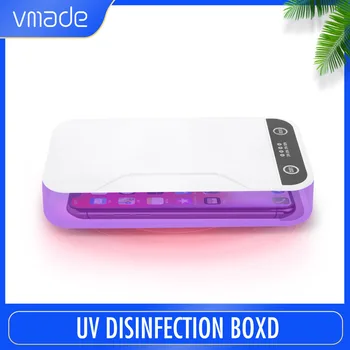 

Mini Multifunctional Mobile Phone Sanitizer Mask Toothbrush Comestic Tool Toy UV Phone Sterilization Box Cleaner Ozonizer